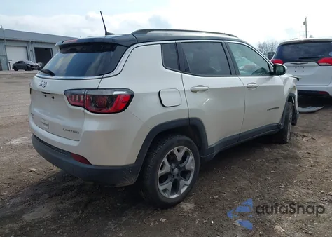 2019 Jeep Compass Limited 4X4 from USA, damaged, VIN 3C4NJDCB9KT696984
